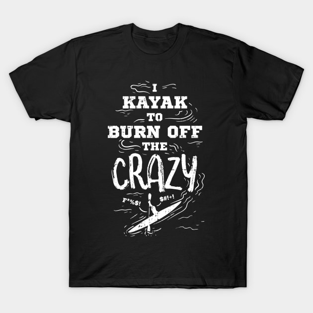 Kayak Kayaking T-Shirt by Shiva121